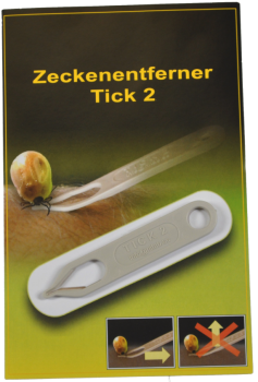 Tick 2 Zeckenentferner / Zeckenzange im 3-Pack aus Kunstoff